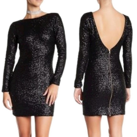 Dress the Population Dresses & Skirts - Dress The Population Kelly Sequin Bodycon Mini Dress